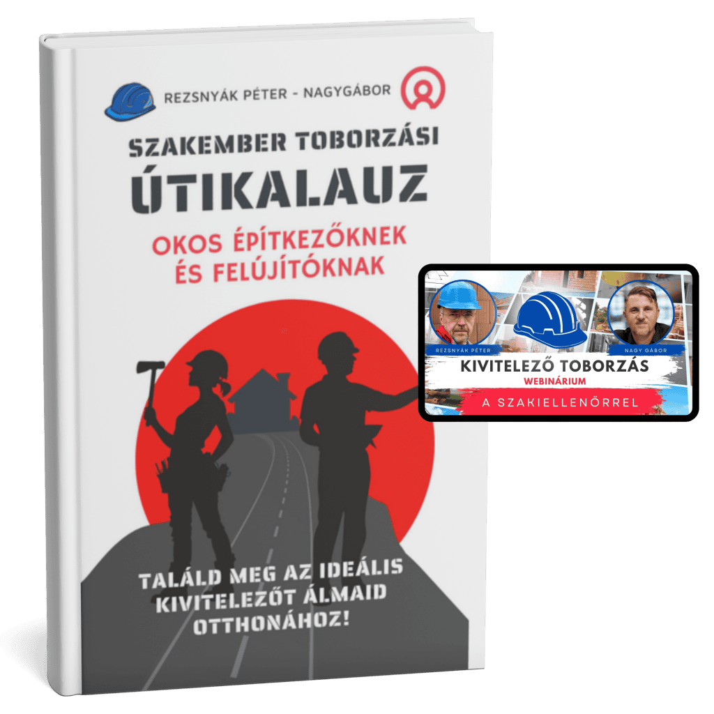 GENERÁLKÓKLEREK vagy MESTEREK -SZAKEMBERTOBORZÁSI ÚTIKALAUZ KIVITELEZŐ TOBORZÁS WEBINÁR