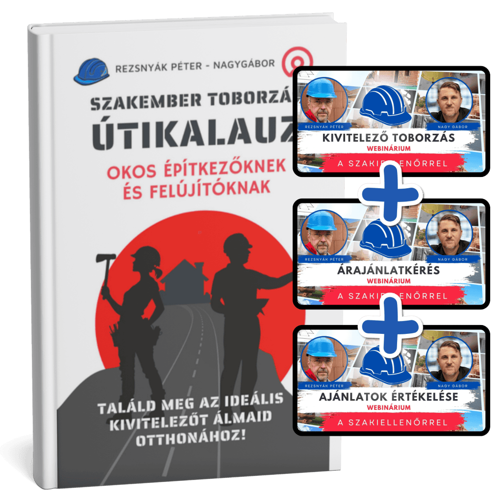 GENERÁLKÓKLEREK vagy MESTEREK -SZAKEMBERTOBORZÁSI ÚTIKALAUZ KIVITELEZŐ TOBORZÁS WEBINÁR